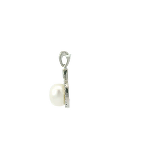 STERLING SILVER PEARL PENDANT