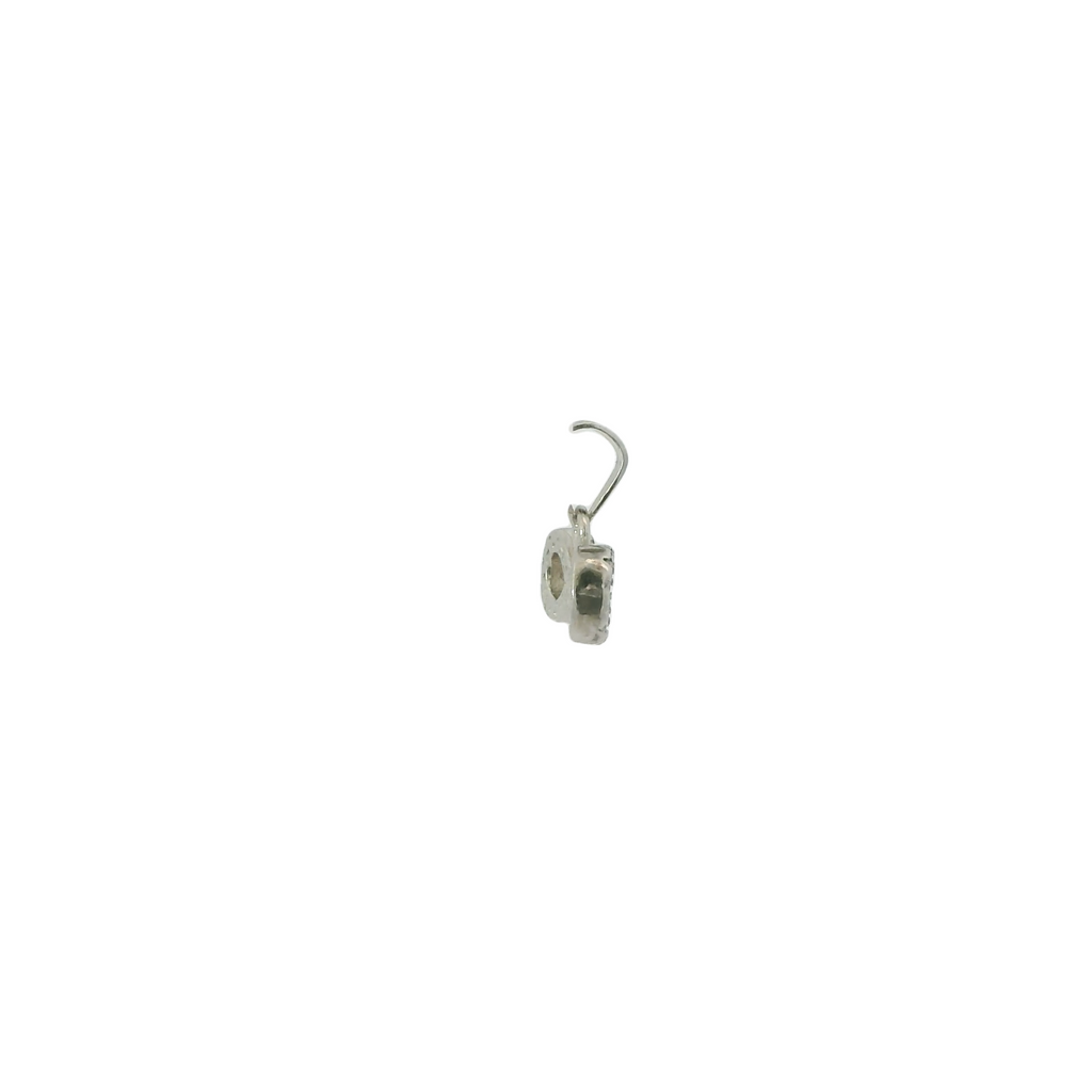 CUBIC ZIRCONIA STERLING SILVER PENDANT (INFINITY)