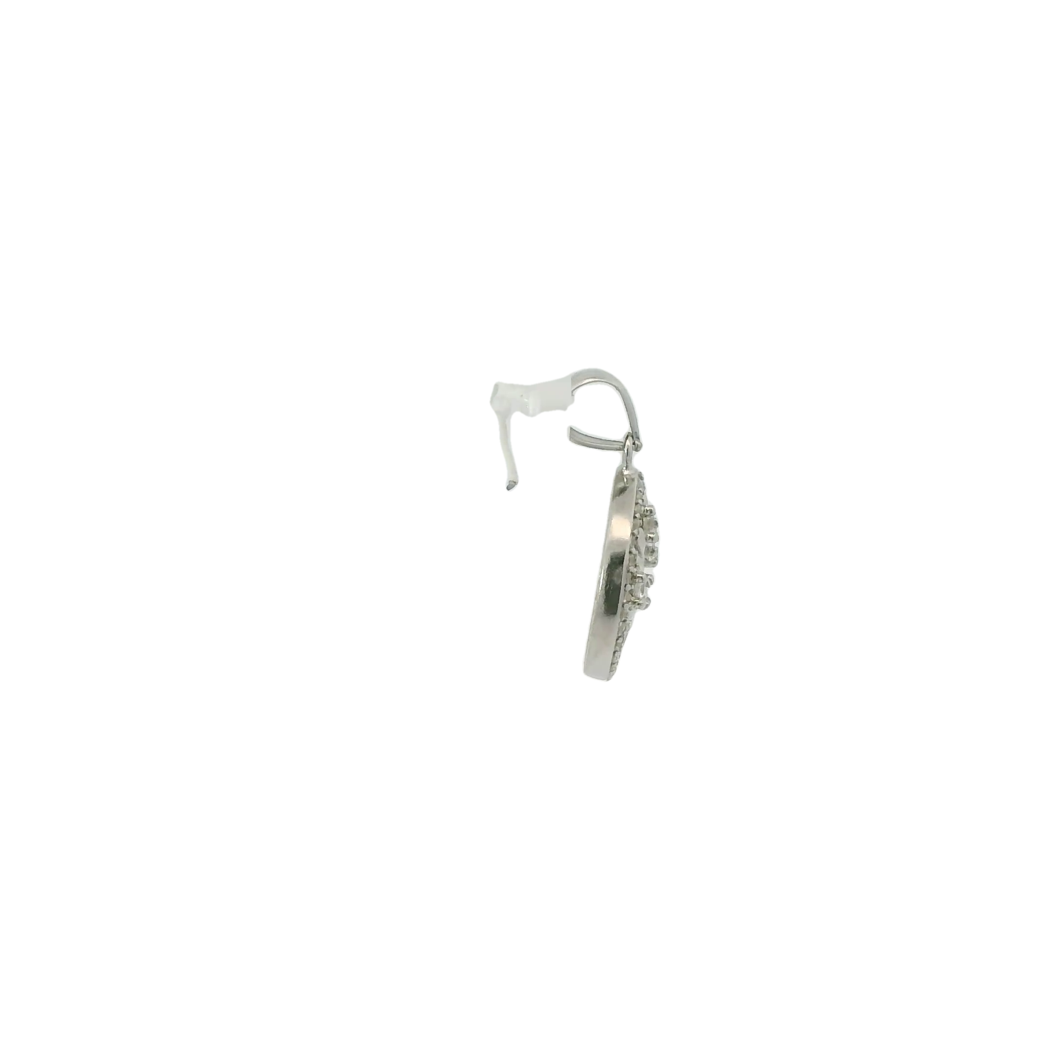 CUBIC ZIRCONIA STERLING SILVER PENDANT (TREE OF LIFE)