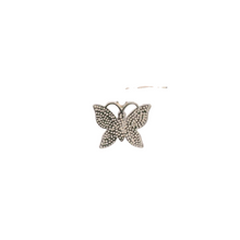 Load image into Gallery viewer, BLUE LAB OPAL STERLING SILVER PENDANT (BUTTERFLY)