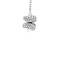 CUBIC ZIRCONIA STERLING SILVER BRACELET (BUTTERFLY)