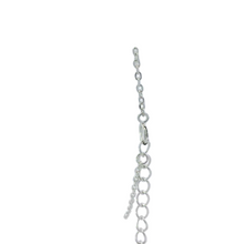 Load image into Gallery viewer, CUBIC ZIRCONIA STERLING SILVER BRACELET (BICYCLE)