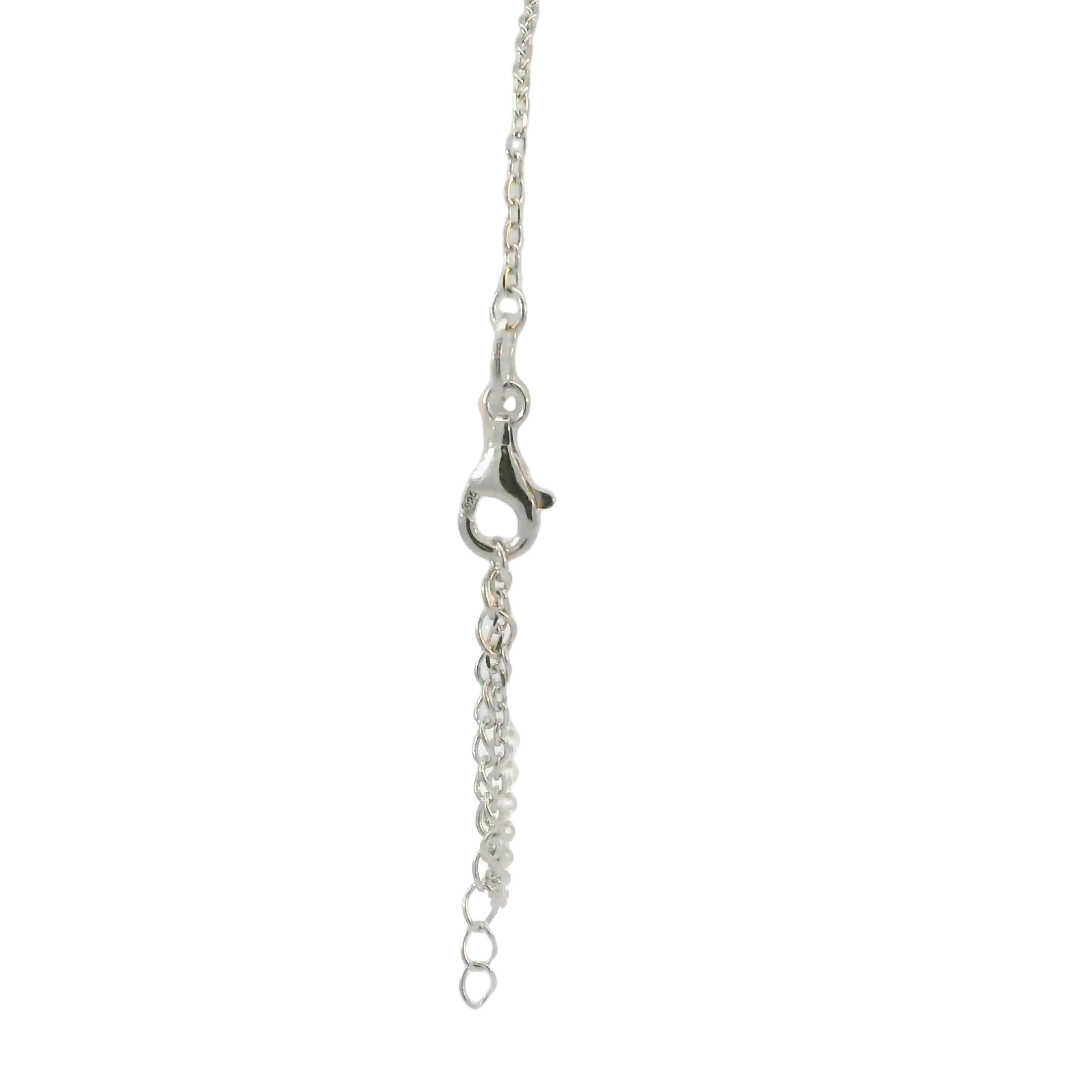 Sterling Silver lab opal bracelet (Turtle)