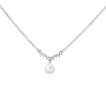 STERLING SILVER PEARL NECKLACE