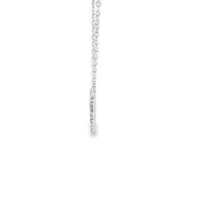 CUBIC ZIRCONIA STERLING SILVER NECKLACE (TREE OF LIFE)