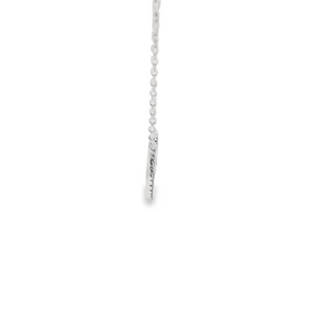 CUBIC ZIRCONIA STERLING SILVER NECKLACE (TREE OF LIFE)