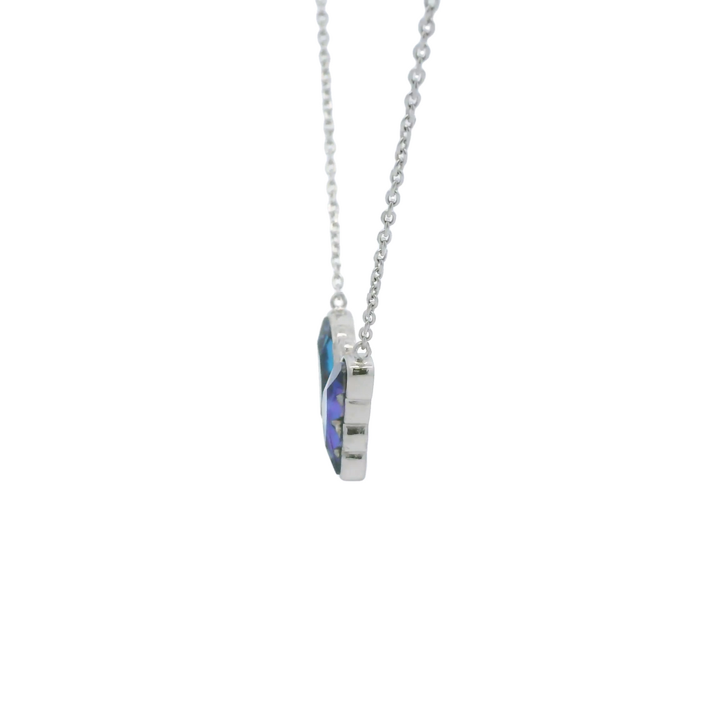 Cubic zirconia necklace (Butterfly)