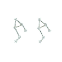 Load image into Gallery viewer, LIBRA ZODIAC CONSTELLATION EARRINGS