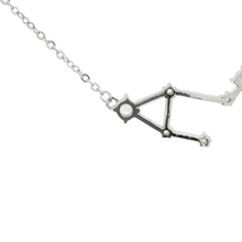 Load image into Gallery viewer, LIBRA ZODIAC CONSTELLATION NECKLACE