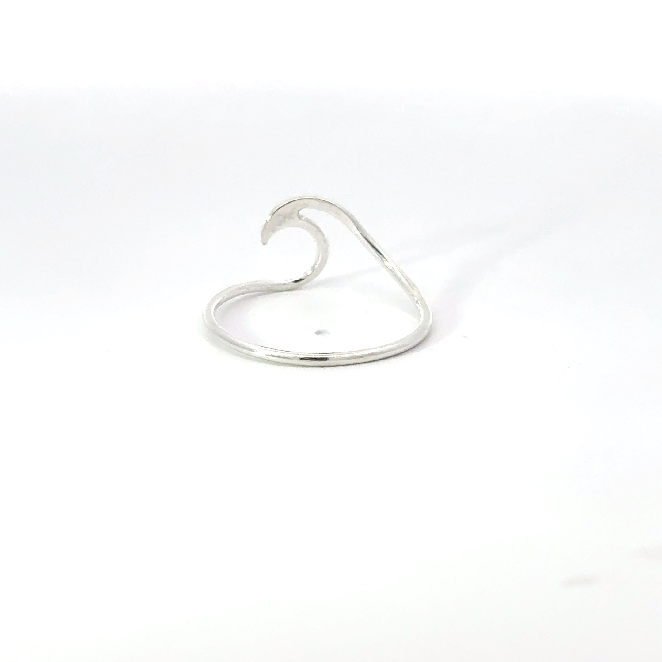 WAVE STERLING SILVER RING