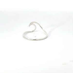 WAVE STERLING SILVER RING