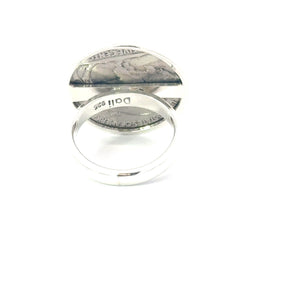 BUFFALO NICKEL STERLING SILVER RING