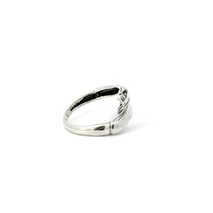 HUGGING HANDS STERLING SILVER RING