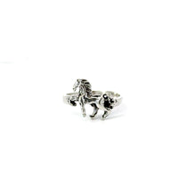 Load image into Gallery viewer, HORSE STERLING SILVER RING