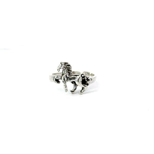 HORSE STERLING SILVER RING