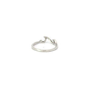 WAVE STERLING SILVER RING