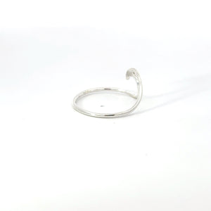 WAVE STERLING SILVER RING