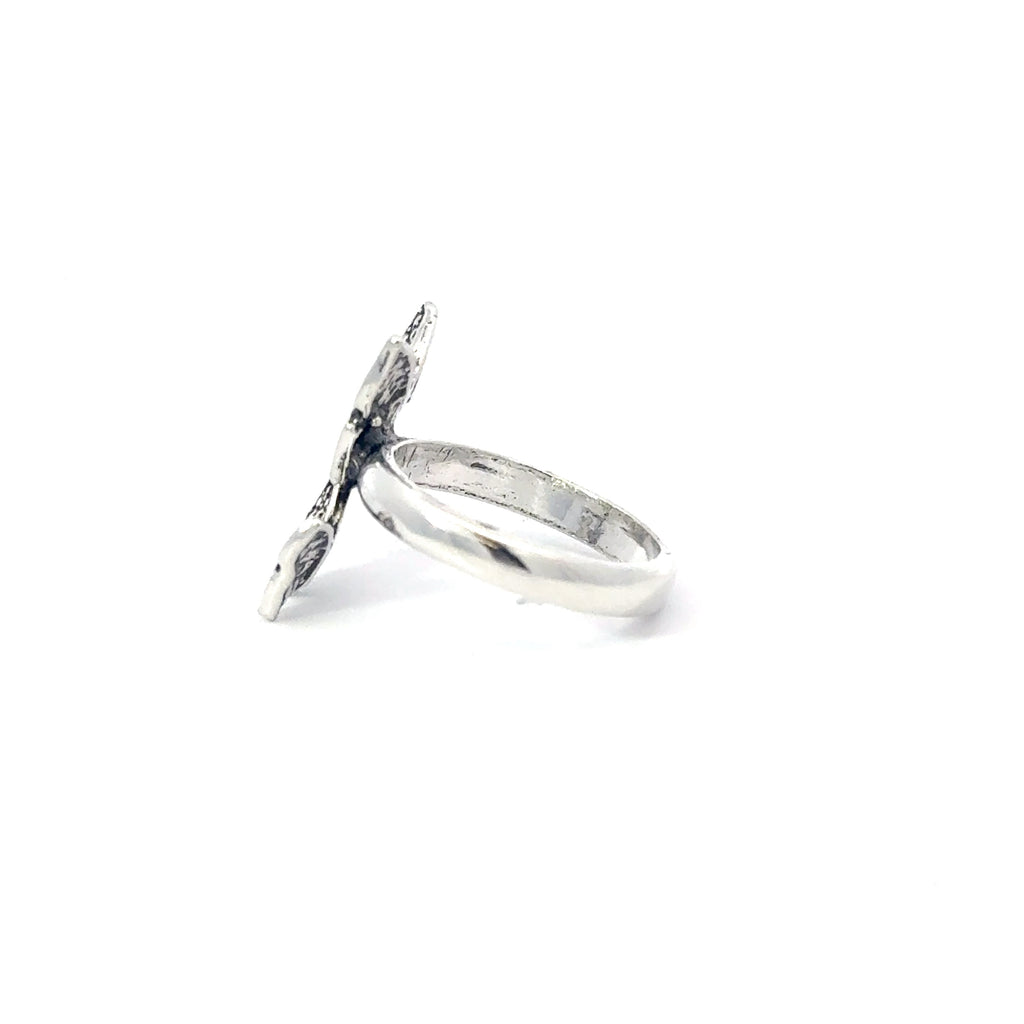 Sterling silver butterflies ring