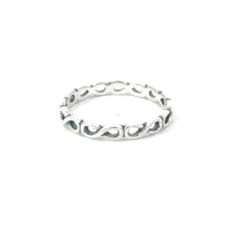 Load image into Gallery viewer, STERLING SILVER RING (INFINITY)