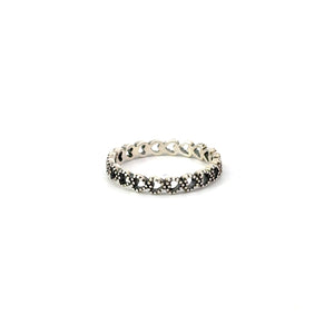 HEART STERLING SILVER BAND RING