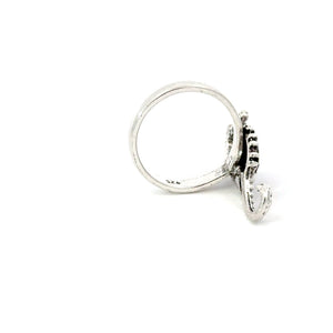 SEAHORSE STERLING SILVER RING