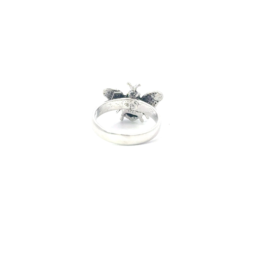 Sterling silver bee ring