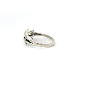 DOLPHINS STERLING SILVER RING