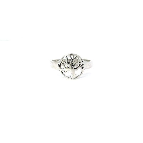 TREE OF LIFE STERLING SILVER RING