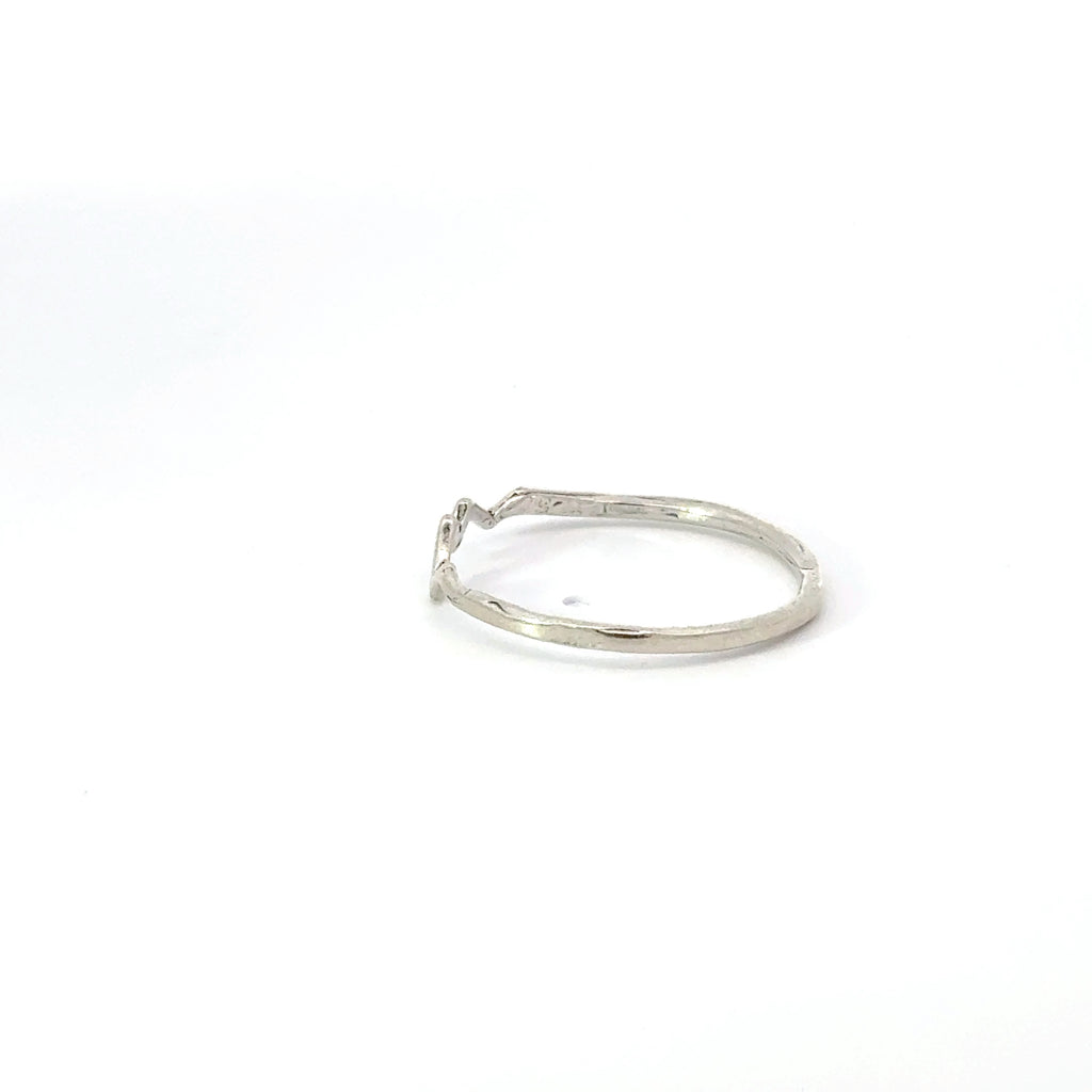 Sterling silver ring (Heartbeat)