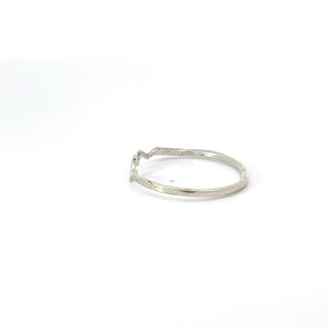 HEARTBEAT STERLING SILVER RING