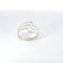 Load image into Gallery viewer, TRIPLE WAVE RING STERLING SILVER RING