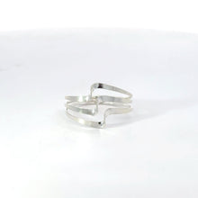 Load image into Gallery viewer, TRIPLE WAVE RING STERLING SILVER RING