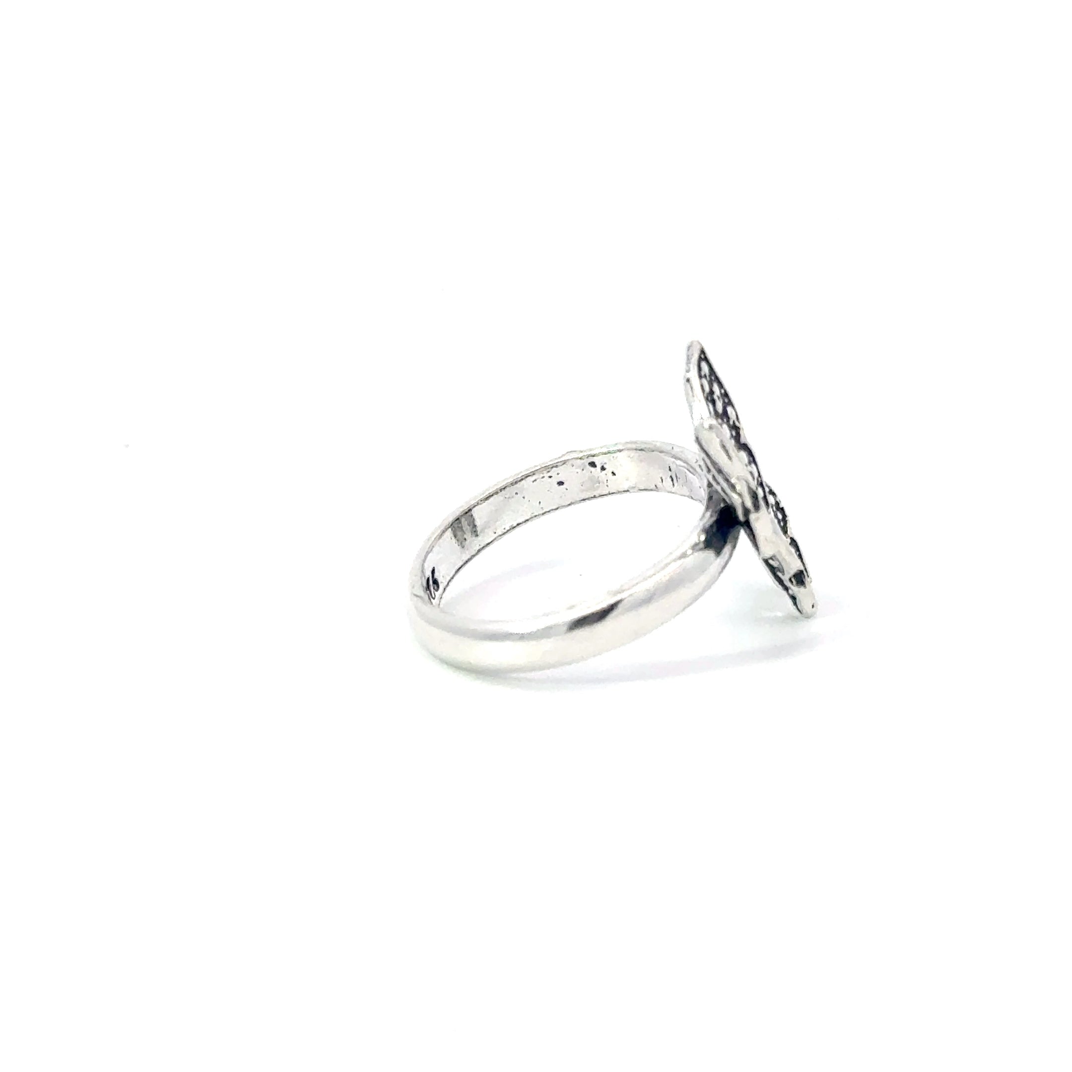 Sterling silver butterflies ring