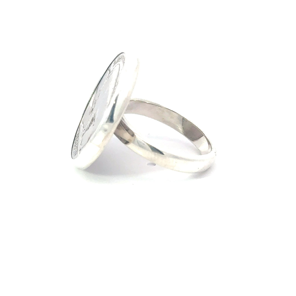 BUFFALO NICKEL STERLING SILVER RING