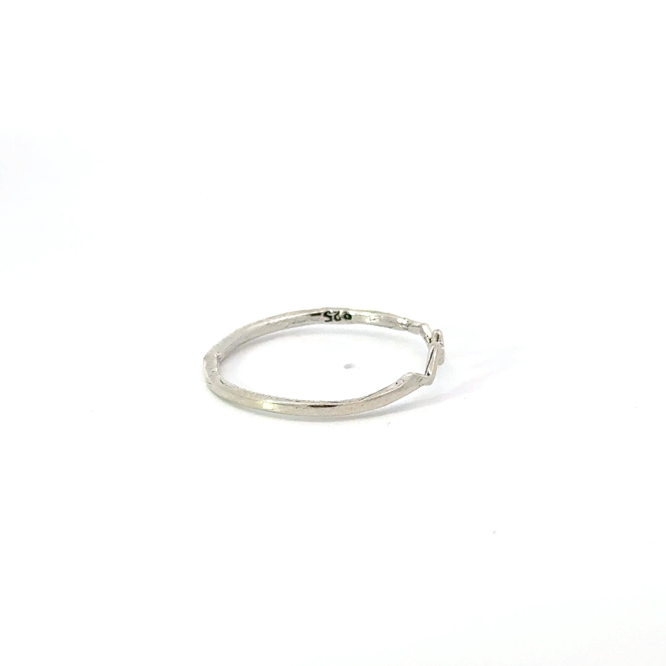 Sterling silver ring (Heartbeat)