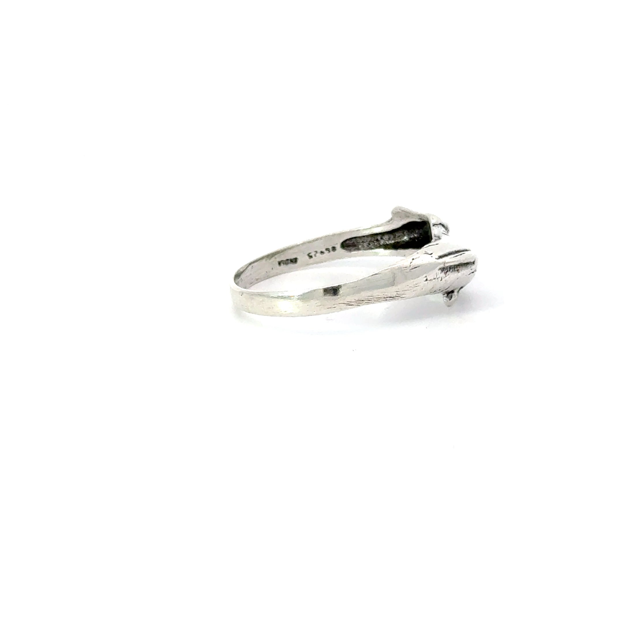 DOLPHINS STERLING SILVER RING