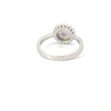 Load image into Gallery viewer, BLUE LAB OPAL STERLING SILVER  RING (ROUND)