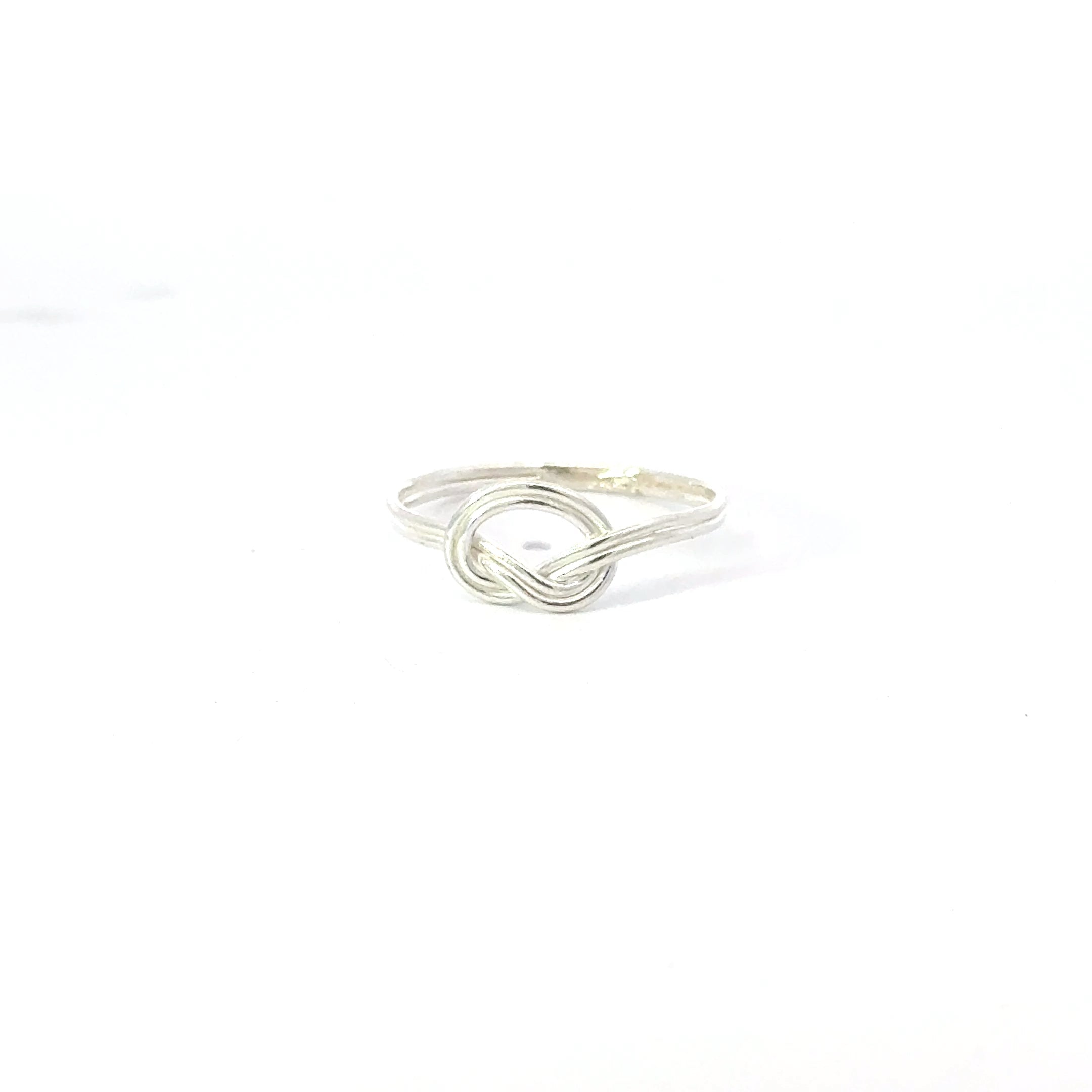 Sterling silver ring (Knot)