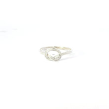 Load image into Gallery viewer, KNOT STERLING SILVER RING