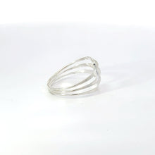 Load image into Gallery viewer, TRIPLE WAVE RING STERLING SILVER RING