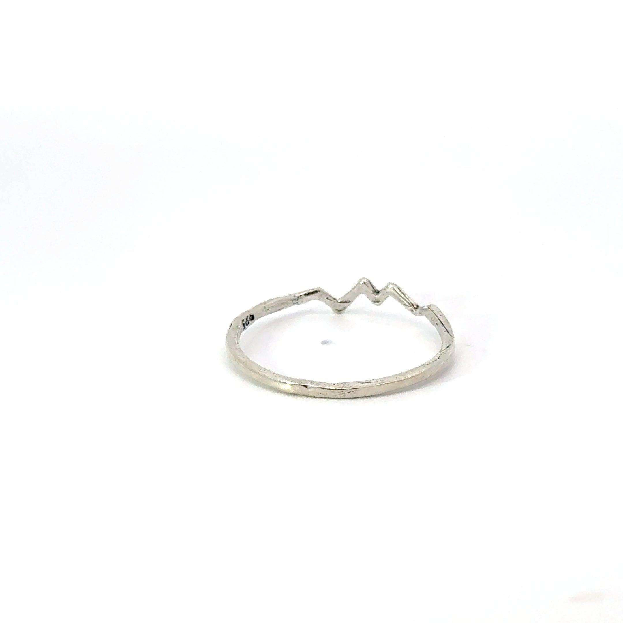 Sterling silver ring (Heartbeat)