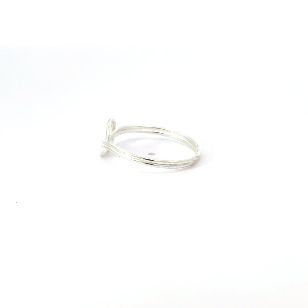 Sterling silver ring (Knot)