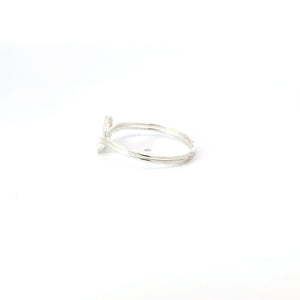 KNOT STERLING SILVER RING