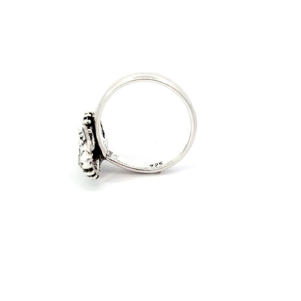 SEAHORSE STERLING SILVER RING
