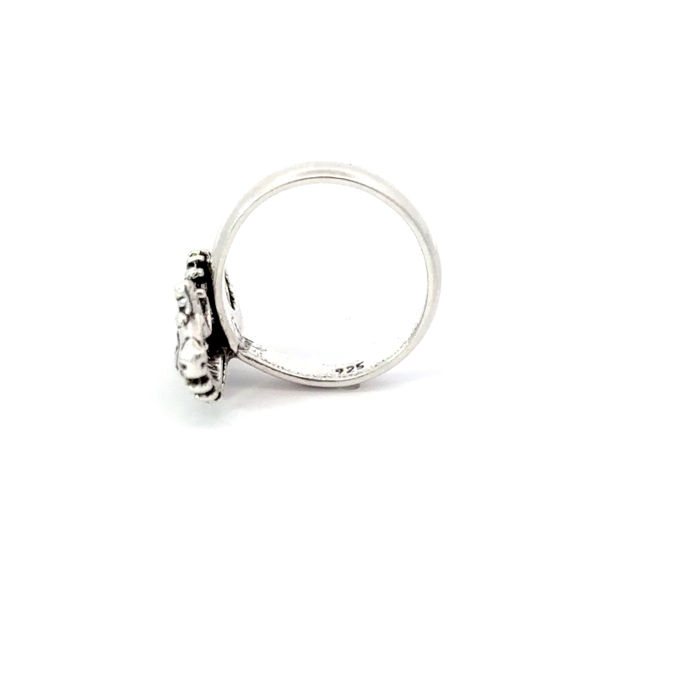 SEAHORSE STERLING SILVER RING