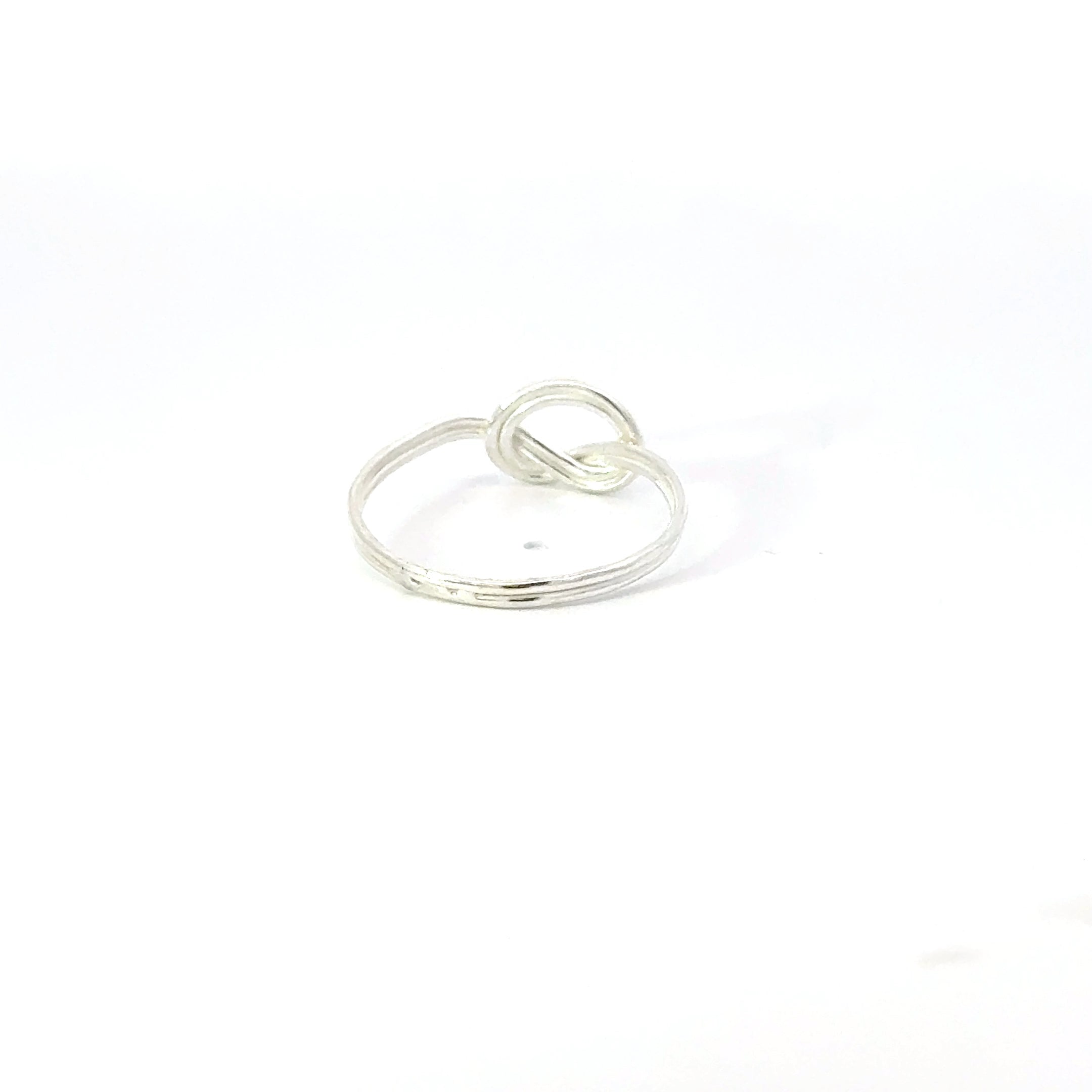 Sterling silver ring (Knot)