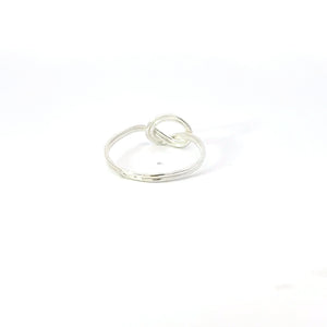 KNOT STERLING SILVER RING