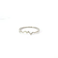 Sterling silver ring (Heartbeat)