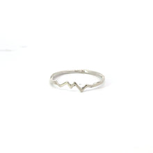 Load image into Gallery viewer, HEARTBEAT STERLING SILVER RING