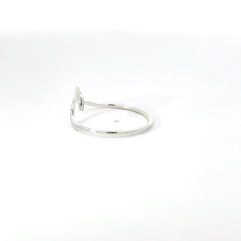 WAVE STERLING SILVER RING